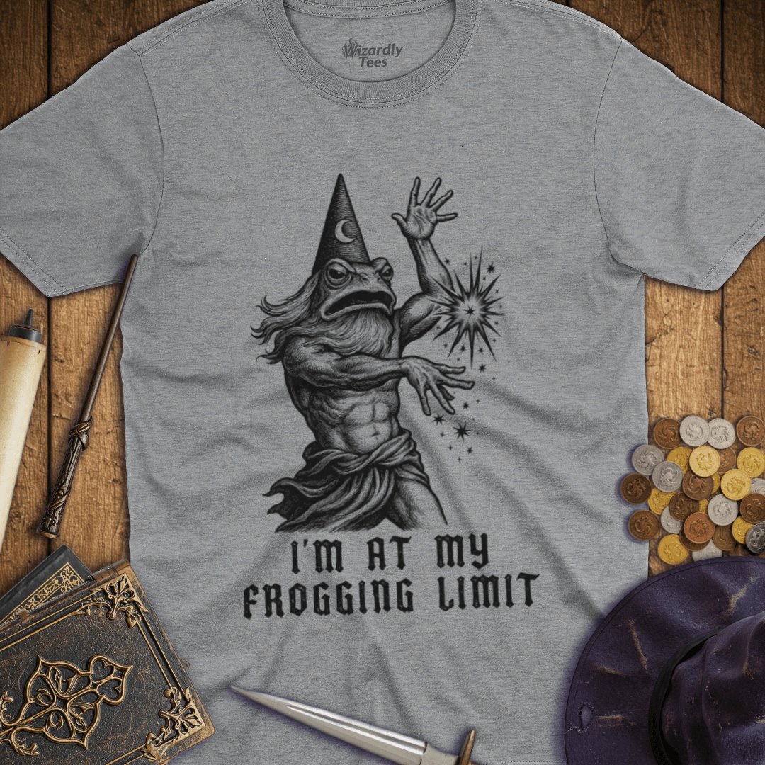 I'm At My Frogging Limit T-Shirt