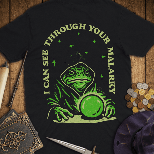 I Can See Through Your Malarky Premium T-Shirt