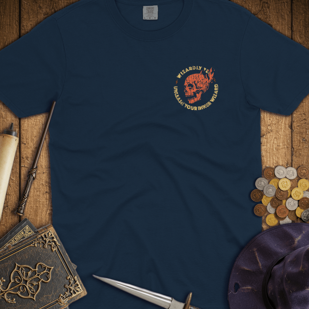 I Cast Fireball Orange Premium T-Shirt