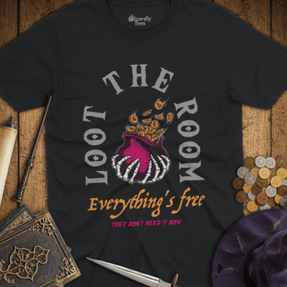 Loot The Room Everything's Free T-shirt
