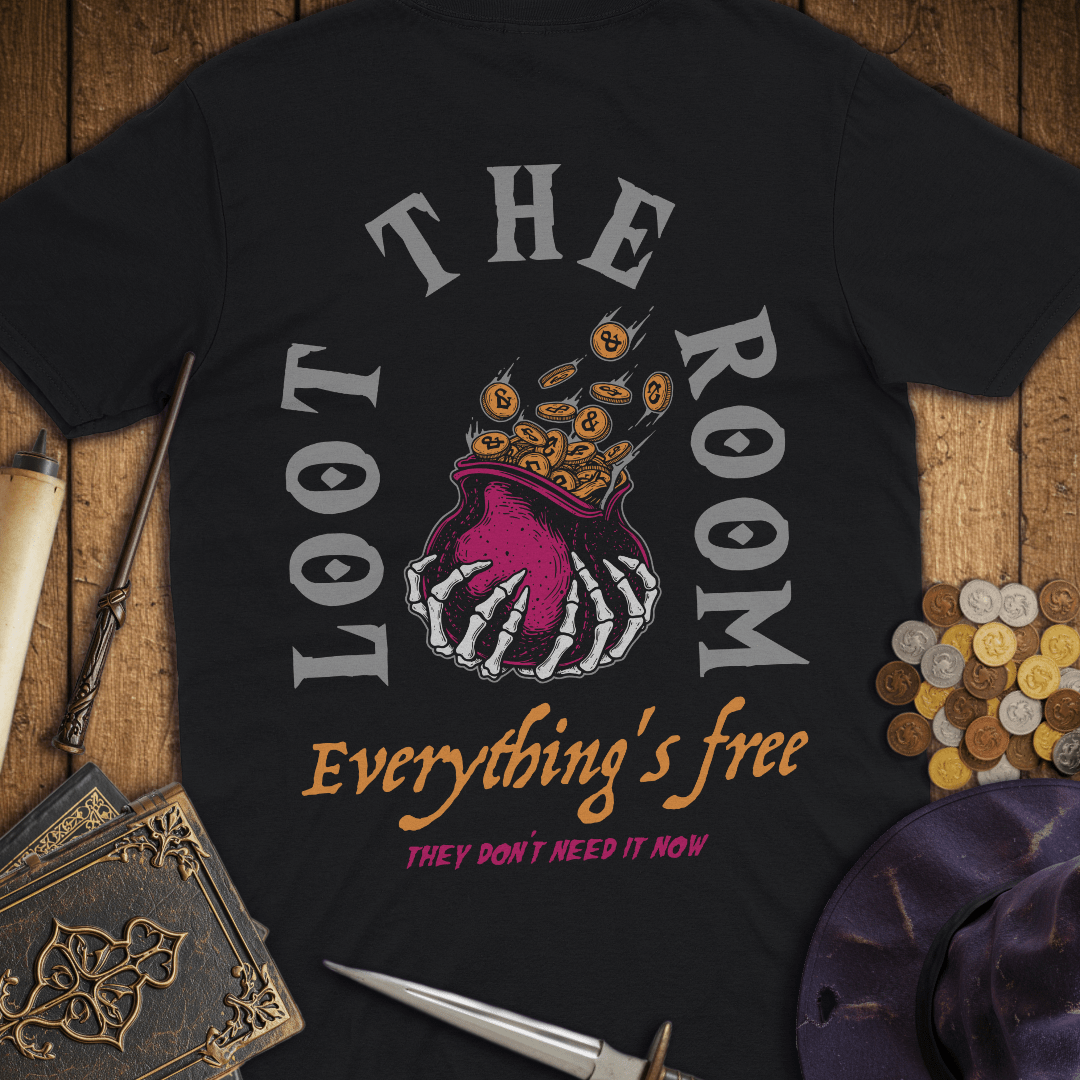 Loot The Room Everything's Free Premium T-Shirt