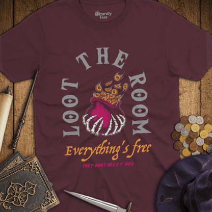 Loot The Room Everything's Free T-shirt