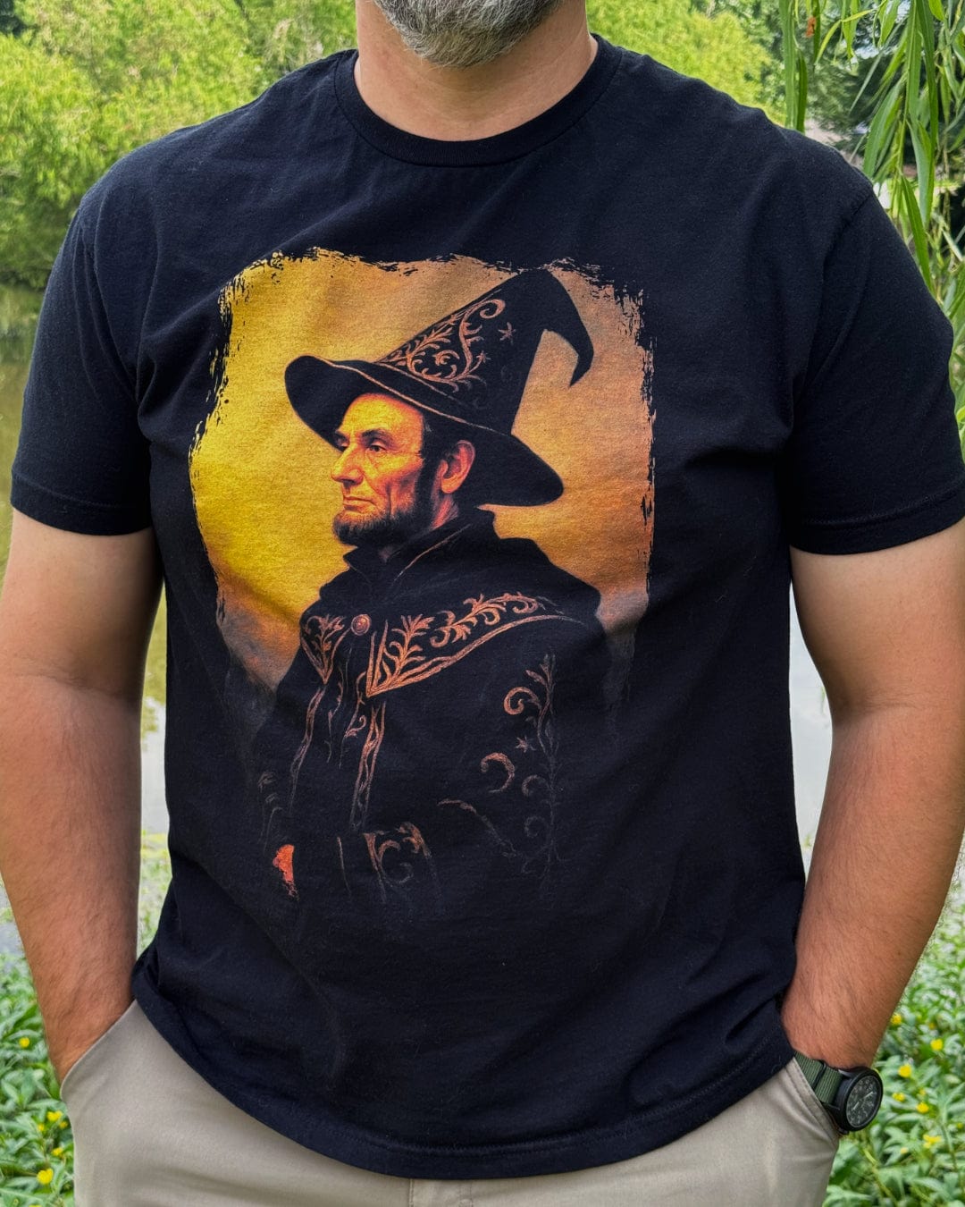 Abraham Lincoln Wizard T-Shirt