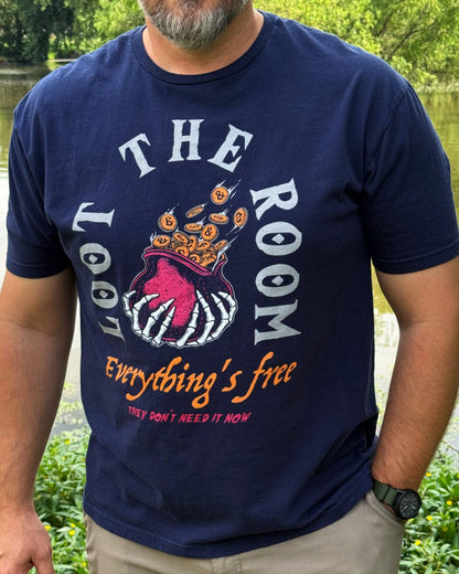 Loot The Room Everything's Free T-shirt