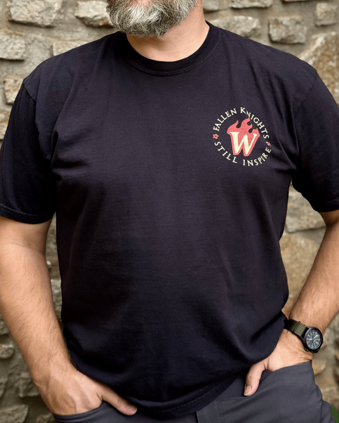 Fallen Knights Still Inspire Premium T-Shirt