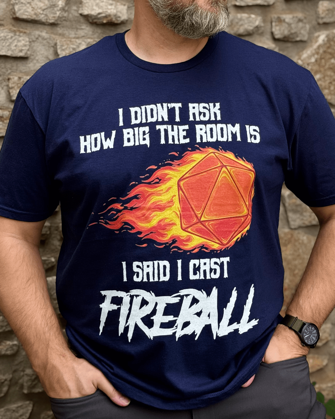 I Cast Fireball TALL T-Shirt