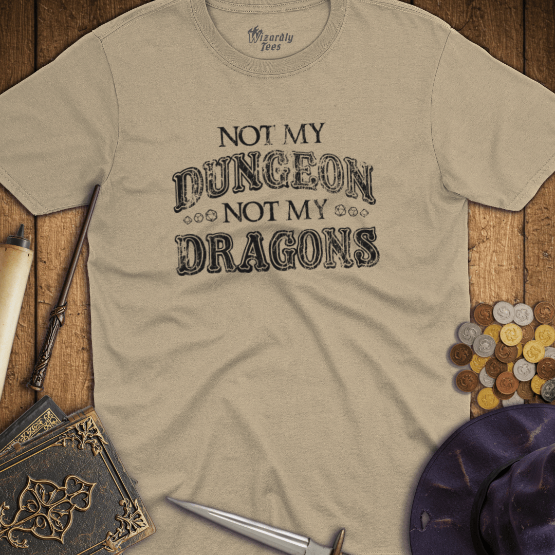 Not My Dungeon Not My Dragons T-Shirt