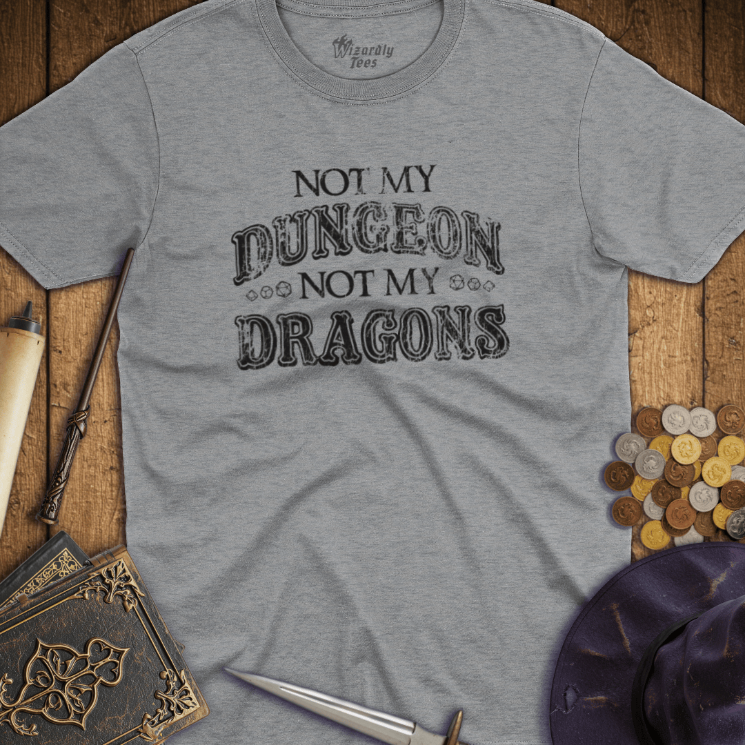 Not My Dungeon Not My Dragons T-Shirt