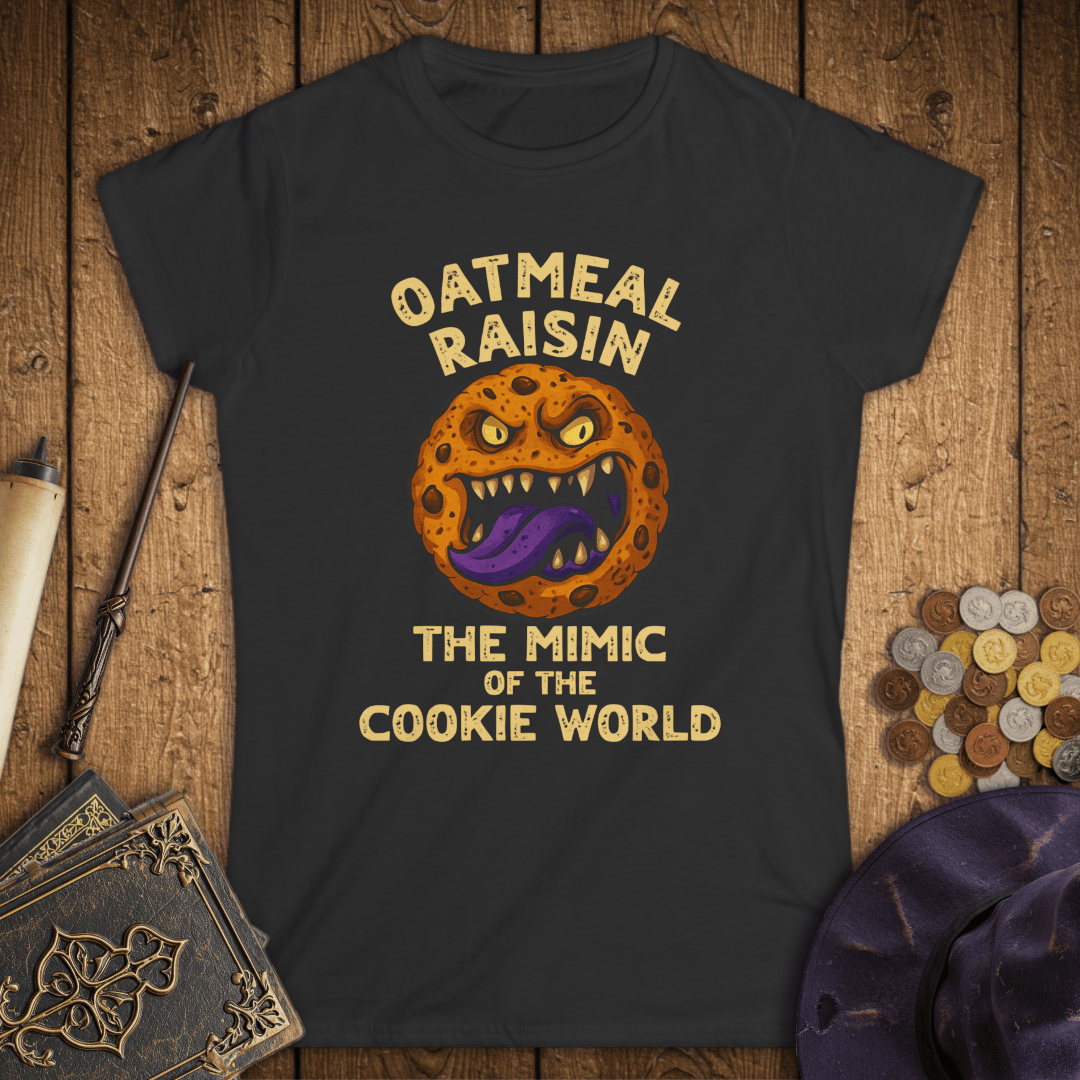 Oatmeal Raisin The Mimic of The Cookie World Women's T-Shirt
