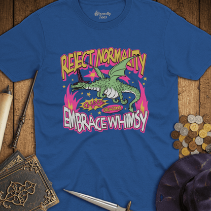Reject Normality Embrace Whimsy Dragon T-Shirt