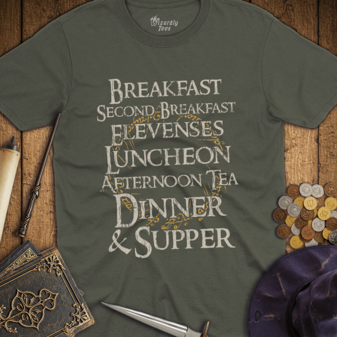 Second Breakfast Elevenses T-Shirt