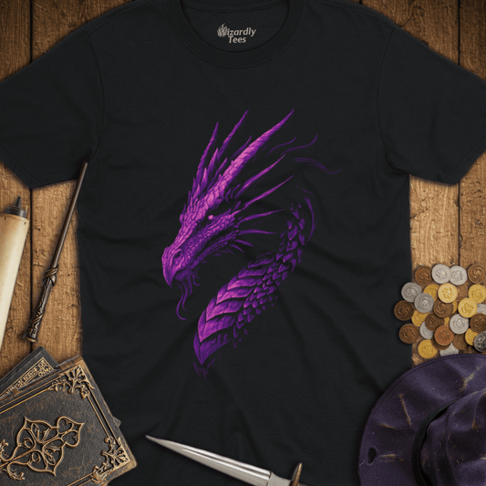 Shadowed Dragon Amethyst T-Shirt