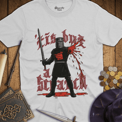 Tis But A Scratch Black Knight T-Shirt