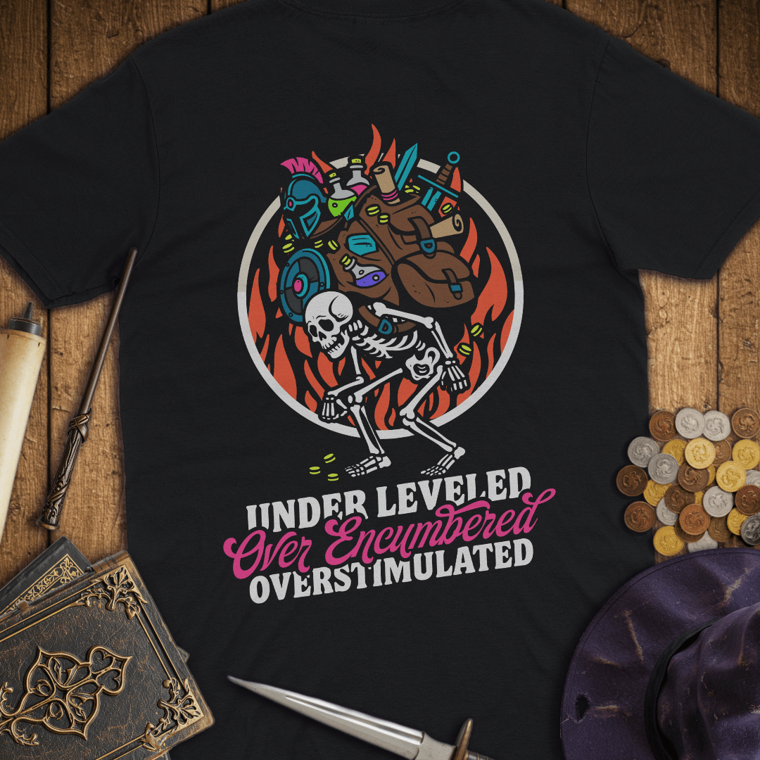 Under Leveled Over Encumbered Over Stimulated Premium T-Shirt