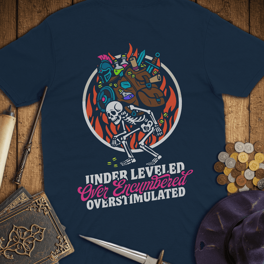 Under Leveled Over Encumbered Over Stimulated Premium T-Shirt