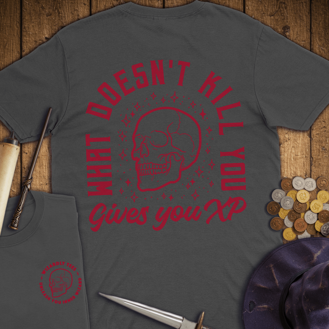 What Doesn't Kill You Gives You XP Premium T-Shirt