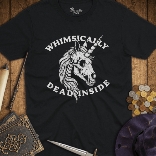 Whimsically Dead Inside White T-Shirt